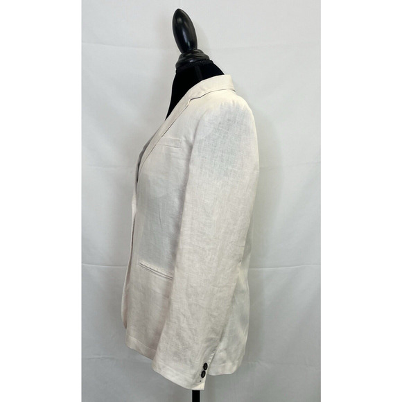 NWT $148 J.CREW Sz. 8 Regent Blazer Linen Light Pink C2364 FS Benefits Charity - Picture 2 of 15